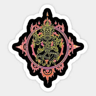 South East Asian Style Magic Talisman #2 Sticker